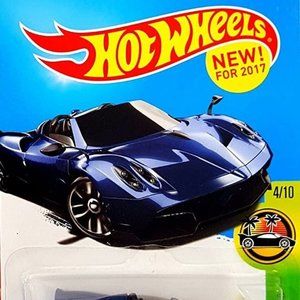 Hot Wheels 2017 HW Exotics '17 Pagani Huayra Roadster 290/365, Blue